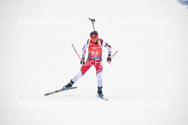 11.12.2021, Hochfilzen, Austria (AUT): Ekaterina Avvakumova (KOR) -  IBU World Cup Biathlon, relay women, Hochfilzen (AUT). www.nordicfocus.com. © Tumashov/NordicFocus. Every downloaded picture is fee-liable.