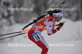 11.12.2021, Hochfilzen, Austria (AUT): Anna Maka (POL) -  IBU World Cup Biathlon, relay women, Hochfilzen (AUT). www.nordicfocus.com. © Tumashov/NordicFocus. Every downloaded picture is fee-liable.