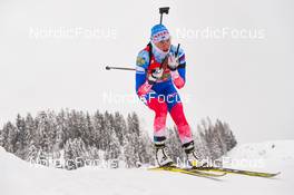 11.12.2021, Hochfilzen, Austria (AUT): Svetlana Mironova (RUS) -  IBU World Cup Biathlon, relay women, Hochfilzen (AUT). www.nordicfocus.com. © Tumashov/NordicFocus. Every downloaded picture is fee-liable.