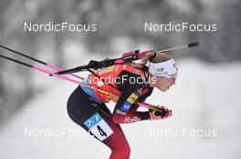 11.12.2021, Hochfilzen, Austria (AUT): Emilie Aagheim Kalkenberg (NOR) -  IBU World Cup Biathlon, relay women, Hochfilzen (AUT). www.nordicfocus.com. © Tumashov/NordicFocus. Every downloaded picture is fee-liable.