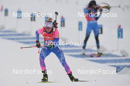 11.12.2021, Hochfilzen, Austria (AUT): Kristina Reztsova (RUS) -  IBU World Cup Biathlon, relay women, Hochfilzen (AUT). www.nordicfocus.com. © Tumashov/NordicFocus. Every downloaded picture is fee-liable.