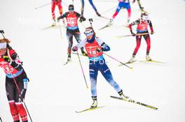 11.12.2021, Hochfilzen, Austria (AUT): Suvi Minkkinen (FIN) -  IBU World Cup Biathlon, relay women, Hochfilzen (AUT). www.nordicfocus.com. © Tumashov/NordicFocus. Every downloaded picture is fee-liable.