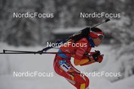 11.12.2021, Hochfilzen, Austria (AUT): Fanqi Meng (CHN) -  IBU World Cup Biathlon, relay women, Hochfilzen (AUT). www.nordicfocus.com. © Tumashov/NordicFocus. Every downloaded picture is fee-liable.