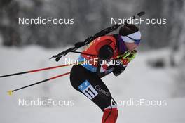 11.12.2021, Hochfilzen, Austria (AUT): Megan Bankes (CAN) -  IBU World Cup Biathlon, relay women, Hochfilzen (AUT). www.nordicfocus.com. © Tumashov/NordicFocus. Every downloaded picture is fee-liable.