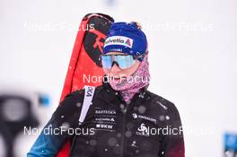 11.12.2021, Hochfilzen, Austria (AUT): Amy Baserga (SUI) -  IBU World Cup Biathlon, relay women, Hochfilzen (AUT). www.nordicfocus.com. © Tumashov/NordicFocus. Every downloaded picture is fee-liable.