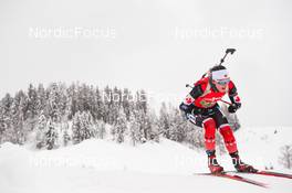 11.12.2021, Hochfilzen, Austria (AUT): Benita Peiffer (CAN) -  IBU World Cup Biathlon, relay women, Hochfilzen (AUT). www.nordicfocus.com. © Tumashov/NordicFocus. Every downloaded picture is fee-liable.
