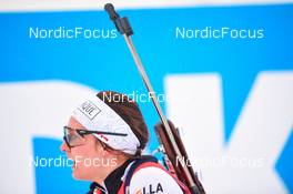 11.12.2021, Hochfilzen, Austria (AUT): Dunja Zdouc (AUT) -  IBU World Cup Biathlon, relay women, Hochfilzen (AUT). www.nordicfocus.com. © Tumashov/NordicFocus. Every downloaded picture is fee-liable.