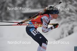 11.12.2021, Hochfilzen, Austria (AUT): Joanne Reid (USA) -  IBU World Cup Biathlon, relay women, Hochfilzen (AUT). www.nordicfocus.com. © Tumashov/NordicFocus. Every downloaded picture is fee-liable.