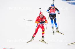11.12.2021, Hochfilzen, Austria (AUT): Jialin Tang (CHN) -  IBU World Cup Biathlon, relay women, Hochfilzen (AUT). www.nordicfocus.com. © Tumashov/NordicFocus. Every downloaded picture is fee-liable.