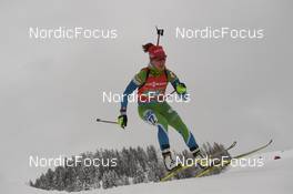 11.12.2021, Hochfilzen, Austria (AUT): Ziva Klemencic (SLO) -  IBU World Cup Biathlon, relay women, Hochfilzen (AUT). www.nordicfocus.com. © Tumashov/NordicFocus. Every downloaded picture is fee-liable.