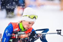11.12.2021, Hochfilzen, Austria (AUT): Hanna Sola (BLR) -  IBU World Cup Biathlon, relay women, Hochfilzen (AUT). www.nordicfocus.com. © Tumashov/NordicFocus. Every downloaded picture is fee-liable.