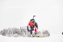 11.12.2021, Hochfilzen, Austria (AUT): Sari Maeda (JPN) -  IBU World Cup Biathlon, relay women, Hochfilzen (AUT). www.nordicfocus.com. © Tumashov/NordicFocus. Every downloaded picture is fee-liable.