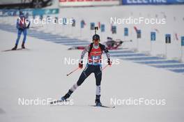 11.12.2021, Hochfilzen, Austria (AUT): Clare Egan (USA) -  IBU World Cup Biathlon, relay women, Hochfilzen (AUT). www.nordicfocus.com. © Tumashov/NordicFocus. Every downloaded picture is fee-liable.