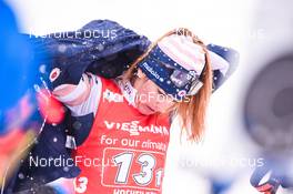 11.12.2021, Hochfilzen, Austria (AUT): Deedra Irwin (USA) -  IBU World Cup Biathlon, relay women, Hochfilzen (AUT). www.nordicfocus.com. © Tumashov/NordicFocus. Every downloaded picture is fee-liable.