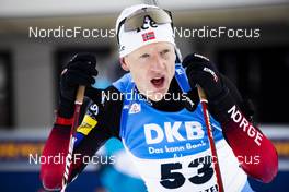 10.12.2021, Hochfilzen, Austria (AUT): Johannes Thingnes Boe (NOR) -  IBU World Cup Biathlon, sprint men, Hochfilzen (AUT). www.nordicfocus.com. © Manzoni/NordicFocus. Every downloaded picture is fee-liable.