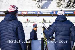 10.12.2021, Hochfilzen, Austria (AUT): Paul Schommer (USA) -  IBU World Cup Biathlon, sprint men, Hochfilzen (AUT). www.nordicfocus.com. © Manzoni/NordicFocus. Every downloaded picture is fee-liable.