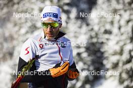 10.12.2021, Hochfilzen, Austria (AUT): Simon Eder (AUT) -  IBU World Cup Biathlon, sprint men, Hochfilzen (AUT). www.nordicfocus.com. © Manzoni/NordicFocus. Every downloaded picture is fee-liable.