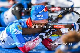 10.12.2021, Hochfilzen, Austria (AUT): Alexander Povarnitsyn (RUS) -  IBU World Cup Biathlon, sprint men, Hochfilzen (AUT). www.nordicfocus.com. © Tumashov/NordicFocus. Every downloaded picture is fee-liable.