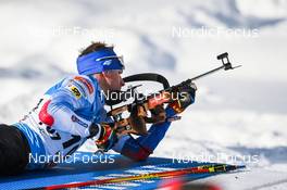 10.12.2021, Hochfilzen, Austria (AUT): Tomas Hasilla (SVK) -  IBU World Cup Biathlon, sprint men, Hochfilzen (AUT). www.nordicfocus.com. © Tumashov/NordicFocus. Every downloaded picture is fee-liable.