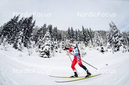 10.12.2021, Hochfilzen, Austria (AUT): Patrick Jakob (AUT) -  IBU World Cup Biathlon, sprint men, Hochfilzen (AUT). www.nordicfocus.com. © Tumashov/NordicFocus. Every downloaded picture is fee-liable.