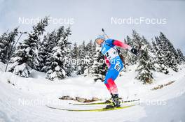 10.12.2021, Hochfilzen, Austria (AUT): Eduard Latypov (RUS) -  IBU World Cup Biathlon, sprint men, Hochfilzen (AUT). www.nordicfocus.com. © Tumashov/NordicFocus. Every downloaded picture is fee-liable.