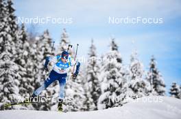 10.12.2021, Hochfilzen, Austria (AUT): Olli Hiidensalo (FIN) -  IBU World Cup Biathlon, sprint men, Hochfilzen (AUT). www.nordicfocus.com. © Tumashov/NordicFocus. Every downloaded picture is fee-liable.