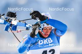 10.12.2021, Hochfilzen, Austria (AUT): Said Karimulla Khalili (RUS) -  IBU World Cup Biathlon, sprint men, Hochfilzen (AUT). www.nordicfocus.com. © Tumashov/NordicFocus. Every downloaded picture is fee-liable.