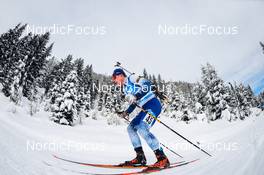 10.12.2021, Hochfilzen, Austria (AUT): Tuomas Harjula (FIN) -  IBU World Cup Biathlon, sprint men, Hochfilzen (AUT). www.nordicfocus.com. © Tumashov/NordicFocus. Every downloaded picture is fee-liable.