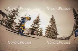 10.12.2021, Hochfilzen, Austria (AUT): Oskar Brandt (SWE) -  IBU World Cup Biathlon, sprint men, Hochfilzen (AUT). www.nordicfocus.com. © Tumashov/NordicFocus. Every downloaded picture is fee-liable.