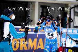 10.12.2021, Hochfilzen, Austria (AUT): Quentin Fillon Maillet (FRA) -  IBU World Cup Biathlon, sprint men, Hochfilzen (AUT). www.nordicfocus.com. © Manzoni/NordicFocus. Every downloaded picture is fee-liable.