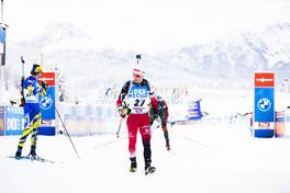 10.12.2021, Hochfilzen, Austria (AUT): Felix Leitner (AUT) -  IBU World Cup Biathlon, sprint men, Hochfilzen (AUT). www.nordicfocus.com. © Manzoni/NordicFocus. Every downloaded picture is fee-liable.