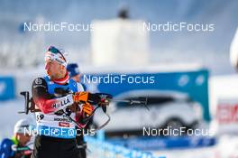 10.12.2021, Hochfilzen, Austria (AUT): David Komatz (AUT) -  IBU World Cup Biathlon, sprint men, Hochfilzen (AUT). www.nordicfocus.com. © Tumashov/NordicFocus. Every downloaded picture is fee-liable.
