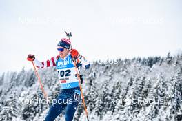 10.12.2021, Hochfilzen, Austria (AUT): Leif Nordgren (USA) -  IBU World Cup Biathlon, sprint men, Hochfilzen (AUT). www.nordicfocus.com. © Tumashov/NordicFocus. Every downloaded picture is fee-liable.