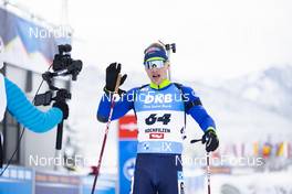 10.12.2021, Hochfilzen, Austria (AUT): Anton Smolski (BLR) -  IBU World Cup Biathlon, sprint men, Hochfilzen (AUT). www.nordicfocus.com. © Manzoni/NordicFocus. Every downloaded picture is fee-liable.