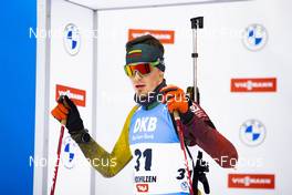 10.12.2021, Hochfilzen, Austria (AUT): Vytautas Strolia (LTU) -  IBU World Cup Biathlon, sprint men, Hochfilzen (AUT). www.nordicfocus.com. © Manzoni/NordicFocus. Every downloaded picture is fee-liable.