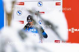 10.12.2021, Hochfilzen, Austria (AUT): Emilien Jacquelin (FRA) -  IBU World Cup Biathlon, sprint men, Hochfilzen (AUT). www.nordicfocus.com. © Manzoni/NordicFocus. Every downloaded picture is fee-liable.