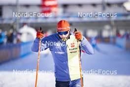 10.12.2021, Hochfilzen, Austria (AUT): Benedikt Doll (GER) -  IBU World Cup Biathlon, sprint men, Hochfilzen (AUT). www.nordicfocus.com. © Manzoni/NordicFocus. Every downloaded picture is fee-liable.