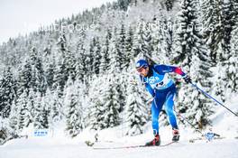 10.12.2021, Hochfilzen, Austria (AUT): Eligius Tambornino (SUI) -  IBU World Cup Biathlon, sprint men, Hochfilzen (AUT). www.nordicfocus.com. © Tumashov/NordicFocus. Every downloaded picture is fee-liable.
