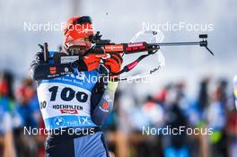 10.12.2021, Hochfilzen, Austria (AUT): Philipp Nawrath (GER) -  IBU World Cup Biathlon, sprint men, Hochfilzen (AUT). www.nordicfocus.com. © Tumashov/NordicFocus. Every downloaded picture is fee-liable.