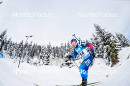 10.12.2021, Hochfilzen, Austria (AUT): Niklas Hartweg (SUI) -  IBU World Cup Biathlon, sprint men, Hochfilzen (AUT). www.nordicfocus.com. © Tumashov/NordicFocus. Every downloaded picture is fee-liable.