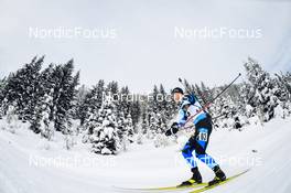 10.12.2021, Hochfilzen, Austria (AUT): Kalev Ermits (EST) -  IBU World Cup Biathlon, sprint men, Hochfilzen (AUT). www.nordicfocus.com. © Tumashov/NordicFocus. Every downloaded picture is fee-liable.