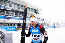 10.12.2021, Hochfilzen, Austria (AUT): Adam Runnalls (CAN) -  IBU World Cup Biathlon, sprint men, Hochfilzen (AUT). www.nordicfocus.com. © Manzoni/NordicFocus. Every downloaded picture is fee-liable.