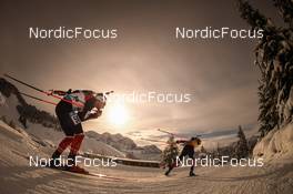 10.12.2021, Hochfilzen, Austria (AUT): Christian Gow (CAN) -  IBU World Cup Biathlon, sprint men, Hochfilzen (AUT). www.nordicfocus.com. © Tumashov/NordicFocus. Every downloaded picture is fee-liable.