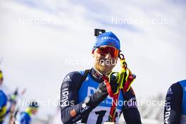 10.12.2021, Hochfilzen, Austria (AUT): Erik Lesser (GER) -  IBU World Cup Biathlon, sprint men, Hochfilzen (AUT). www.nordicfocus.com. © Manzoni/NordicFocus. Every downloaded picture is fee-liable.