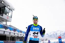 10.12.2021, Hochfilzen, Austria (AUT): Anton Smolski (BLR) -  IBU World Cup Biathlon, sprint men, Hochfilzen (AUT). www.nordicfocus.com. © Manzoni/NordicFocus. Every downloaded picture is fee-liable.