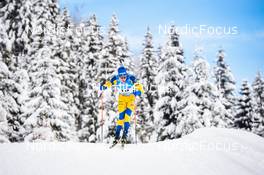 10.12.2021, Hochfilzen, Austria (AUT): Martin Ponsiluoma (SWE) -  IBU World Cup Biathlon, sprint men, Hochfilzen (AUT). www.nordicfocus.com. © Tumashov/NordicFocus. Every downloaded picture is fee-liable.