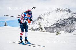 10.12.2021, Hochfilzen, Austria (AUT): Jake Brown (USA) -  IBU World Cup Biathlon, sprint men, Hochfilzen (AUT). www.nordicfocus.com. © Tumashov/NordicFocus. Every downloaded picture is fee-liable.