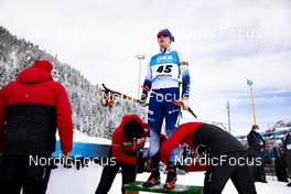 10.12.2021, Hochfilzen, Austria (AUT): Tuomas Harjula (FIN) -  IBU World Cup Biathlon, sprint men, Hochfilzen (AUT). www.nordicfocus.com. © Manzoni/NordicFocus. Every downloaded picture is fee-liable.