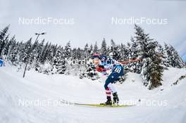 10.12.2021, Hochfilzen, Austria (AUT): Sean Doherty (USA) -  IBU World Cup Biathlon, sprint men, Hochfilzen (AUT). www.nordicfocus.com. © Tumashov/NordicFocus. Every downloaded picture is fee-liable.