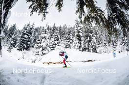 10.12.2021, Hochfilzen, Austria (AUT): Tarjei Boe (NOR) -  IBU World Cup Biathlon, sprint men, Hochfilzen (AUT). www.nordicfocus.com. © Tumashov/NordicFocus. Every downloaded picture is fee-liable.